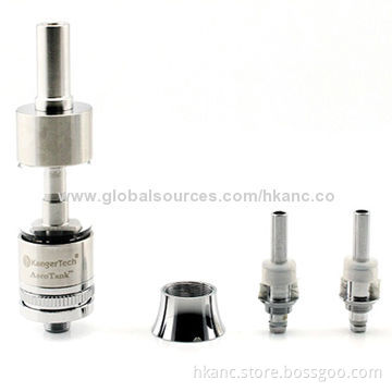 E Cigarette Clearomizer, 2014 New Arrival Dual-coil Kanger Aerotank, 65mm Length